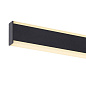 1008084 SLV ONE LINEAR 50 WL PHASE up/down black настенный светильник — фото 2