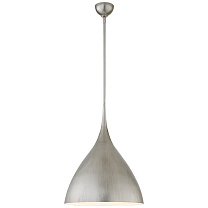 Agnes Medium Pendant патинированное серебряное покрытие с белым интерьером