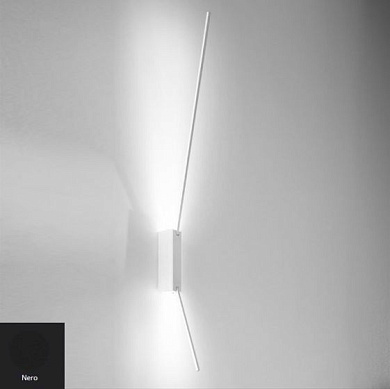Spillo Icone Накладное бра Beam, Oblong, Bar черный i-c-0051