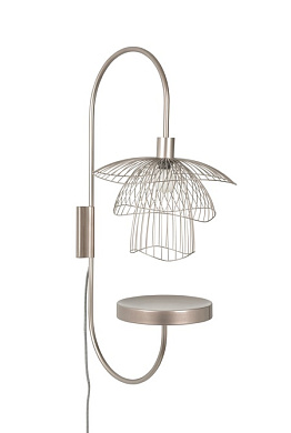 Настенный светильник Forestier Papillon Taupe Metallique