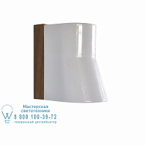 Beacon wall lamp teak & porcelain МАЯК ТИК НАСТЕННЫЙ БЕЛЫЙ ФАРФОР LED 2,2Вт 390лм 2700К 100-240В 50/60Гц Royal Botania