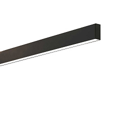 267135 Ideal lux Steel накладной светильник черного цвета с удлиненным корпусом
