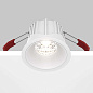 Alfa LED Maytoni встраиваемый светильник DL043-01-15W4K-RD-W белый