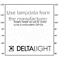 100034 0000 B-B Delta Light GRID Mini In 2 Hi Led встраиваемый точечный светильник — фото 1
