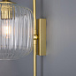 MLWL438 Mullan настенное бра Astoria с рифлёным стеклом и латунью, 20 см, IP20 — фото 3
