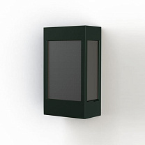 Brick² N° 1; Black PMMA E27 23W; Slate grey