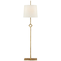 Cranston Buffet Lamp позолоченное железо с льняным абажуром
