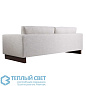 Lovell Sofa Oyster Linen Dark Walnut диван Arteriors 8157