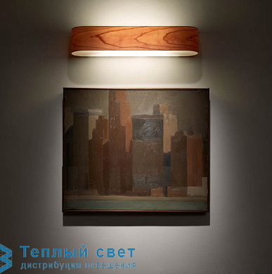 настенный светильник с двумя плафонами цвета вишни