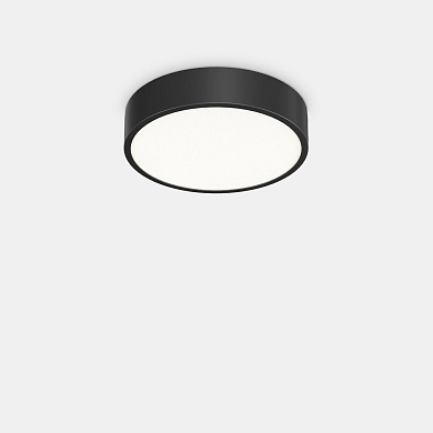 327563 Ideal Lux RAY PL D30 NERO потолочный светильник черный