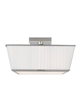 Потолочный светильник Visual Comfort Esther, никель LF1044PN