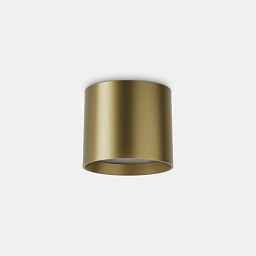 345475 Ideal lux Spike встраиваемый потолочный даунлайт золотистого оттенка