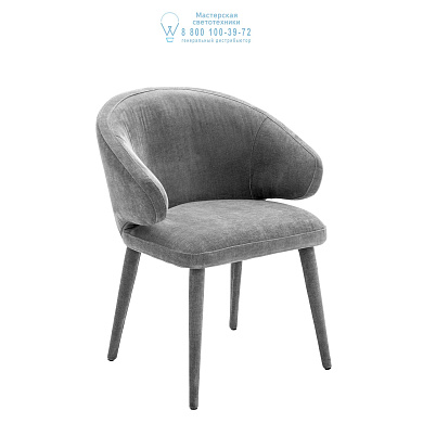 112066 Dining Chair Cardinale clarck grey Eichholtz