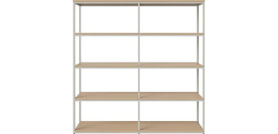 Neutra combination 158 x h158 cm - 5x2 shelves Bolia книжный шкаф