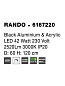 6167220 RANDO Novaluce светильник LED 42Watt 3000K 2520Lm IP20