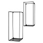 110515 Wall Rack Deco set of 2 декор Eichholtz