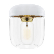 Acorn white polished brass Ø 14 x 16 cm