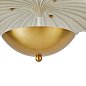 Потолочный светильник Arteriors Camella, композит рисового камня и латунь — фото 6