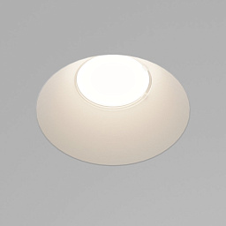 Встраиваемый светильник Maytoni Gyps Modern 10W Белый DL129-GU10-01-W