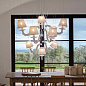 SE1173BINT Karman Deja Vu L45 lampshade SP люстра с текстильным абажуром матовый белый — фото 2