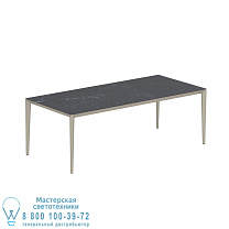 СТОЛ U-NITE 220X100CM SAND С КЕРАМИЧЕСКОЙ СТОЛЕШНИЦЕЙ ИЗ NERO MARQUINA Royal Botania