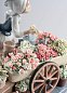 Фарфоровая скульптура цветочницы под зонтом Flowers of the Season Lladro 01001454 — фото 2