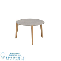 СТОЛИК TEA TIME Ø 60CM H40 CERAMIC CEMENTO LUMINOSO Royal Botania