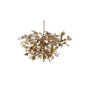 Small Ivy Chandelier Forest Gold Porta Romana