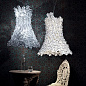 0925009 Kartell Bloom SP люстра с цветочным цилиндром чёрный — фото 3
