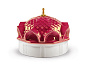 01040174 Lladro 1001 Lights набор из фарфорового подсвечника и крышки с орнаментом для свечи — фото 1