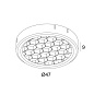 28500 0050 B Delta Light ACCESSORIES ENTERO S HONEYCOMB ОДНОРАЗОВОГО ИСПОЛЬЗОВАНИЯ — фото 1