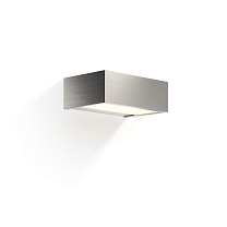 BOX N LED - Satin-finished nickel / 15 cm / 3000K