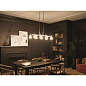 Aivian 42" 8 Light Linear Chandelier Brushed Nickel люстра 52400NI Kichler — фото 4