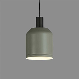 C390816BGR ACB Iluminacion Turkana подвес на проводе, цилиндрический корпус зелёный