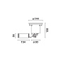 E125 Light Up iGuzzini Recessed floor luminaire Earth D=144 mm - Warm White - Adjustable Spot optic - DALI — фото 1