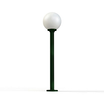 Moon N° 10; Opal PMMA E27 105W; British green