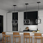 Ciri 19.75" Small LED Pendant Black подвесной светильник 83346MBK Kichler — фото 1