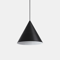 232744 Ideal lux A-line подвесной светильник черного цвета в форме усеченного конуса