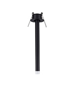 Sandy Black Aluminium LED 4Watt 220-240Volt 177Lm IP20 3000K D:5 H:24 cm