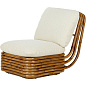 10106454 GUBI Bohemian 72 Collection Кресло Bohemian 72 Lounge Chair, Dedar Chevron 002 — фото 2