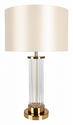 A4027LT-1PB Arte Lamp Matar настольная лампа с золотистым основанием и белым абажуром