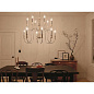 Karthe 12 Light Chandelier Beech and Brushed Nickel люстра 52472NI Kichler — фото 4