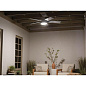 52" Tide 5 Blade LED Weather+ Outdoor Ceiling Fan White уличная люстра-вентилятор 310126WH Kichler — фото 4