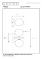 45274/02/30 Lucide Tycho настенный светильник с направленным плафоном на коротком кронштейне — фото 6