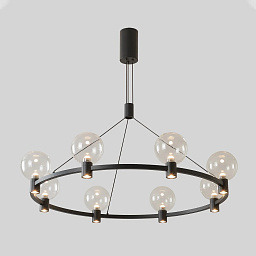 DUET SP56 Вт LED BLACK Crystal Lux Duet Люстра