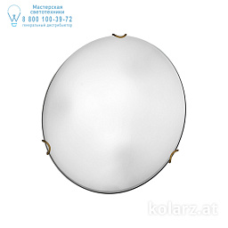 A1306.12LED.4 Kolarz Moon потолочный светильник круглый с латунным кольцом