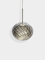 Подвесной светильник Tom Dixon Whirl Medium - Серебро полированный Поликарбонат