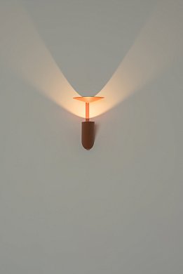 Настенный светильник Milan Iluminacion Mokka, медный металлик