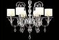 Americano Rigadin curl details 6 lights Chandelier люстра MULTIFORME lighting LT0515-6-C