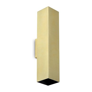 Настенный светильник Look AP2 SQUARE D60 H300 Ideal Lux 370439, латунь